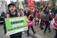 Private renters from across England gather in Old Palace Yard, Westminster, for the Renters Day of Action, March 21, 2023