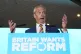Reform UK leader Nigel Farage speaks to supporters at Chelmsford City Racecourse, Essex, following the 2026 local election results, May 8, 2026