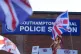 People protest outside Southampton police station, June 2, 2026
