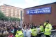 People protest outside Southampton police station, June 2, 2026