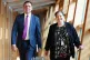 Scottish Labour leader Anas Sarwar and deputy leader Dame Jackie Baillie