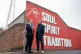 First Minister and SNP leader John Swinney with SNP's candidate for the Aberdeen South by-election, Richard Thompson (right) at Pittodrie, Aberdeen, ahead of the Aberdeen South by-election, June 17, 2026