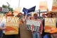 Resident doctors on the picket line outside Royal Victoria Hospital in Belfast, June 29, 2026