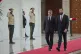 Syrian President Ahmad al-Sharaa (right) meets French President Emmanuel Macron at the presidential palace in Damascus, Syria, July 7, 2026