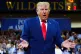 President Donald Trump gestures as he arrives to speak at Wheeler High School, July 22, 2026
