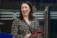 Scottish Labour MSP Monica Lennon in the count hall at the South Lanarkshire Council Headquarters in Hamilton for the Rutherglen and Hamilton West by-election. Picture date: Thursday October 5, 2023