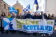 First Minister John Swinney (centre) at a rally for independence organised by Believe in Scotland, which aims to celebrate Scotland's potential, its culture and its people in Edinburgh, March 28, 2026