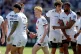Exeter Chiefs' Ben Hammersley celebrates with his teammates after scoring his side's second try during the premier league match at The Recreation Ground, Bath, June 13, 2026