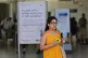 A woman leave Blackfriars station in London using an electric fan. A rare red warning for extreme heat has been issued by the Met Office as the UK has sweltered in exceptionally hot and humid conditions. The heatwave, driven by a 