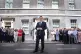 New Prime Minister Andy Burnham makes a speech outside 10 Downing Street, London, after meeting King Charles III and accepting his invitation to become Prime Minister and form a new government, July 20, 2026
