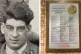 International Brigader and NUR man Jim Prendergast (left) and (right) a plaque in RMT’s London HQ