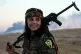 A soldier from the Kurdish Women's Protection Units (YPJ)