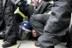 A woman is arrested during a Kill the Bill protest, London A