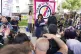 STANDING UP: Diane Abbott addresses an SUTR rally in solidar