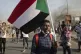 Sudanese protesters take part in a rally against military ru