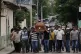 Residents carry the coffin of Wilmer Rojas the day after he 
