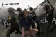 Supporters of former President Pedro Castillo confront riot 