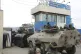 Armoured vehicles enter the Deprivation of Liberty Center of