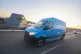 A PostNord van on the road in Denmark