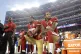 San Francisco 49ers safety Eric Reid (left) and quarterback 