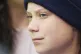 Swedish climate activist Greta Thunberg takes part in a marc
