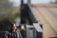 Vice President Kamala Harris speaks before walking with othe