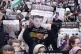 People taking part in the Honour the Children of Gaza demons