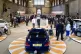 People gather in Westminster Hall during an event to mark th