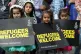 Supporters of Amnesty International, Oxfam Scotland and the 