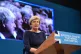 Theresa May at the Conservative Party Conference last year  
