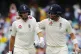 England's Jonny Bairstow (right) and Joe Root (left)