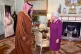 Elizabeth Windsor meets with Saudi crown prince Mohammed bin