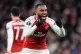 Arsenal's Alexandre Lacazette celebrates scoring his side's 