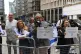 Protesters outside Labour HQ in favour of the IHRA definitio