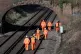 Engineers work on a line near Brighton in February  