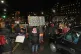 Campaigners outside Downing Street, London, protest against 