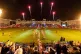 St Helens walk out to start the Super League match at the To