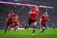 Manchester United's Harry Maguire celebrates scoring their s