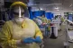 A nurse wearing PPE
