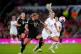 Austria's Laura Wienroither (left) and England's Lauren Hemp