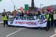 Climate protesters march through Edinburgh calling for an en