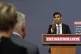 Prime Minister Rishi Sunak during a press conference in Down
