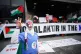 NHS staff blockade the entrance to NHS England's headquarter