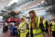Shadow transport secretary Louise Haigh (left) and deputy pa