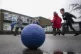School children playing during a break at a primary school i