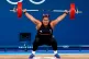 POWERFUL: Britain's Emily Campbell during the Women's Weight
