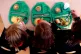 Pupils eating school dinners, March 2007 