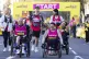 The start line of the London Landmarks Half Marathon, hosted