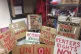 Banners made by Acorn members