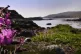 A general view of the coastline of the Shetland mainland in 